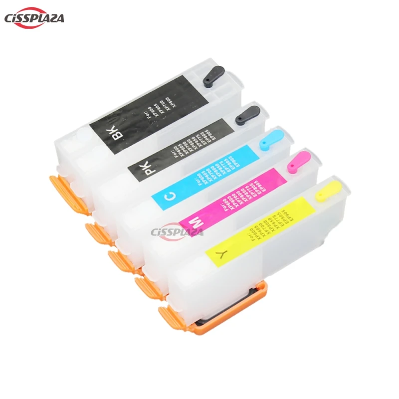 CISSPLAZA 5sets 33XL T3351-T3364 refillable ink cartridge for epson XP-530 XP-540 XP-630 XP-635 XP-640 XP-645 XP-830 XP-900 | Компьютеры и
