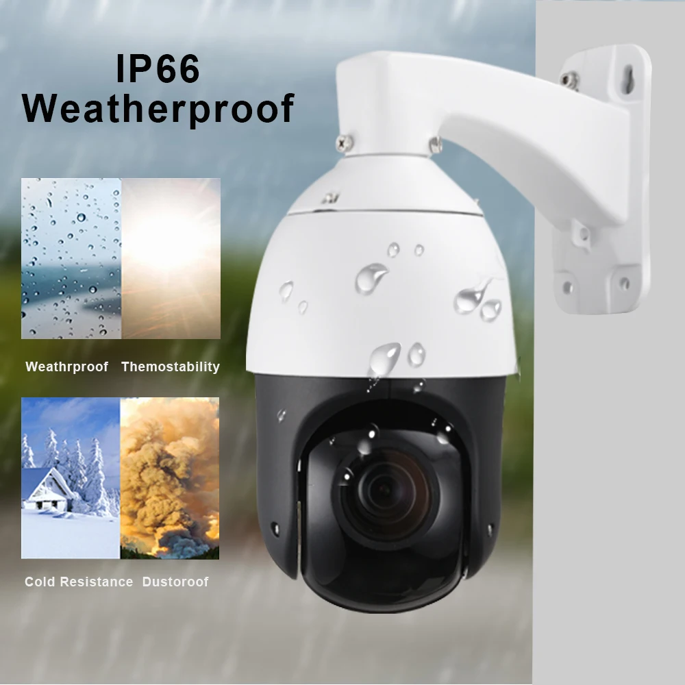 CCTV Security 4" MINI IP66 Waterproof Speed Dome AHD 1080P PTZ Camera RS485 Coaxial PTZ Control 2.0MP 20X ZOOM Auto Focus IR100M