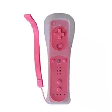 Розовый датчик движения Bluetooth беспроводной пульт дистанционного управления для консоль Nintendo Wii игры