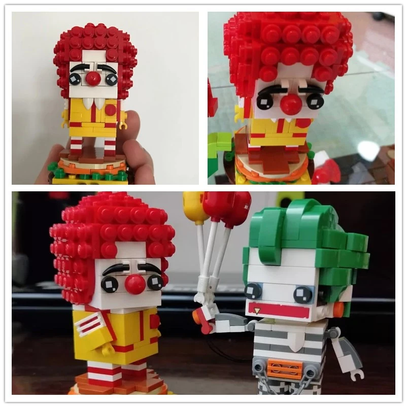 LOZ мини строительные блоки игрушка Базз Лайтер клоун MDonald персонаж цифры 249 шт