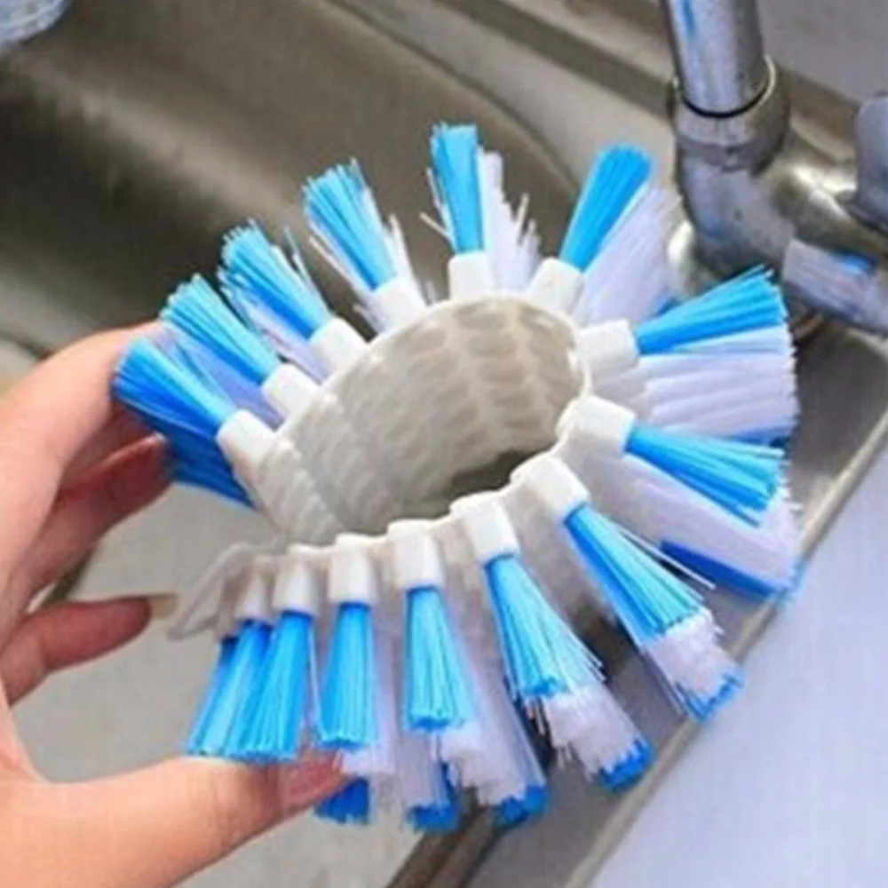 

flexible Kitchen Cooking Supplies Bendable Hand-held Cleaning Brush Rust Remover Clean Washing Tool Toilet Lavabo Pot Dishes