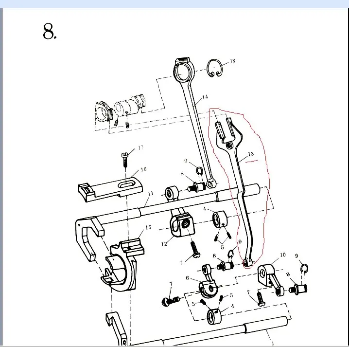 

sewing machine GC 2603 37T2-202-A sewing machine parts