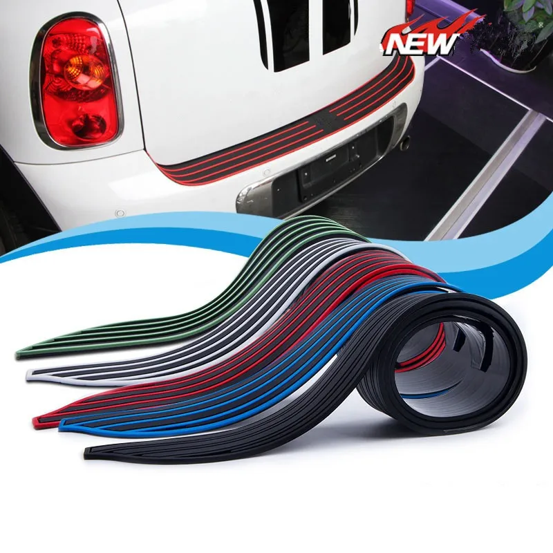 

Car Trunk Bumper Guard Pad Sill Plate Edge Guard Rubber Protector for Mini Cooper One Countryman R55 R56 R57 R60 F54 F55 F56