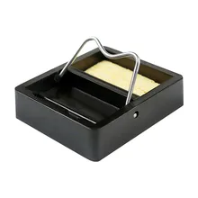 Металлическая опорная станция с губка для припоя паяльника рама небольшой и простой Электрический паяльник подставка держатель