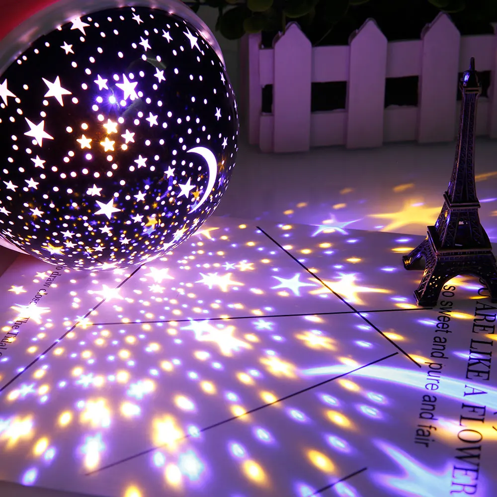 Ascher Star Projector Novelty Lighting Moon Sky Rotation Kids Baby Nursery Night Light Battery Led Rotating Usb Operated Lamp Lights Aliexpress Usb Operated Lamp Led Night Lights