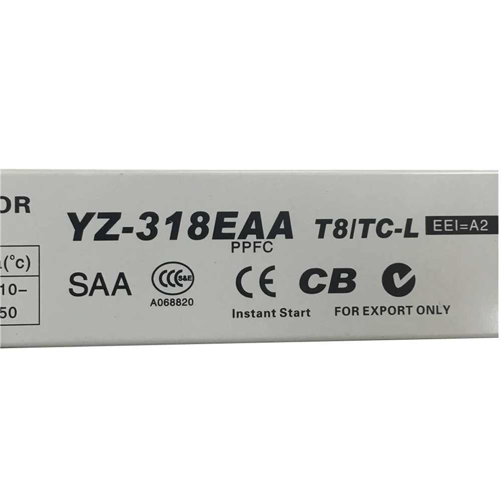 3AAA YZ-318EAA 220V T8/TC-L 18WX3 15WX3 T8 AC электронный балласт для T8 люминесцентные лампы с регулируемой яркостью рекламы светильник коробка