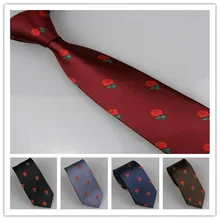 Lammulin галстуки 5 стилей мужской костюм красные розы Цветочный Жаккард шейный платок из микрофибры обтягивающий галстук 7 см синий, черный, темно-красный, серый, коричневый