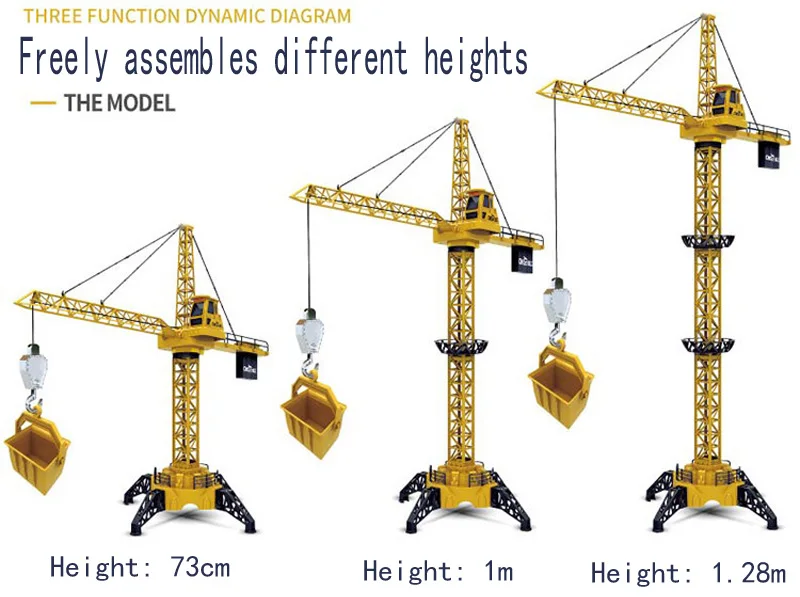 Пульт дистанционного управления башенный кран игрушка электрический пульт дистанционного управления автомобиль Рождество подарок на день рождения игрушки