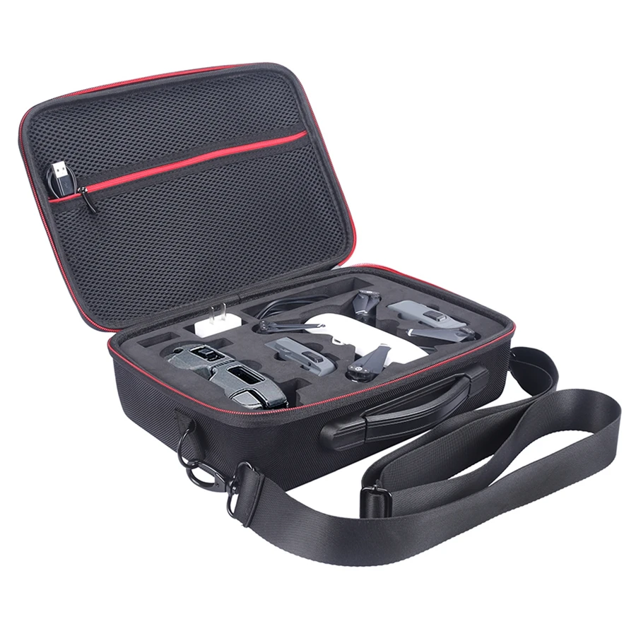 Hvilken en Diagnose I fare Eva Hard Bag Box For Dji Spark Drone And All Accessories Portable Spark  Case Shoulder Dji Storage Carry Drone Drone Accessories - Drone Bags -  AliExpress