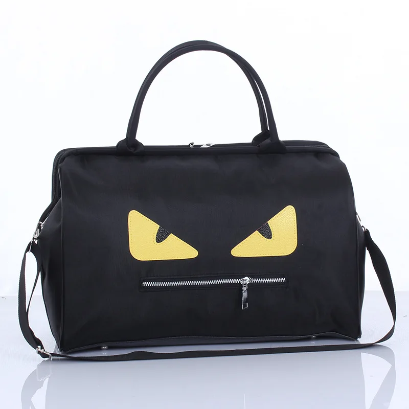 

Men's Business Travel Bag Large-capacity Short-sleeved Men Small Monster Pattern Personality Luggage Bags Designer Duffle Bag
