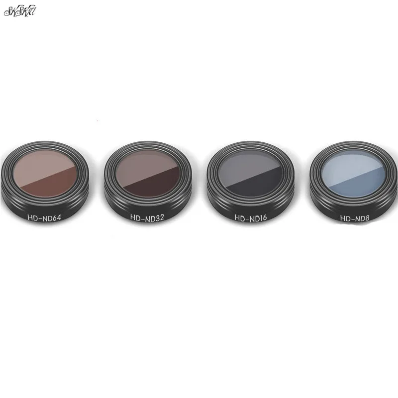 

Filters kit ND8 + ND16 +ND32+ ND64 Mavic Air Lens ND Neutral Density Filter For DJI Mavic Air Drone Accessories