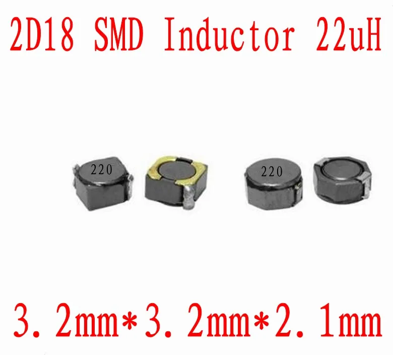 Новый SMD индуктор 2D18 22UH чип индуктивность 3*3*2 мм CDRH 22uh экранирование мощности 1000