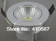 Светодиодный точечный светильник COB потолочный светильник светодиодный светильник для помещений 3 Вт 110LM 85-265 в