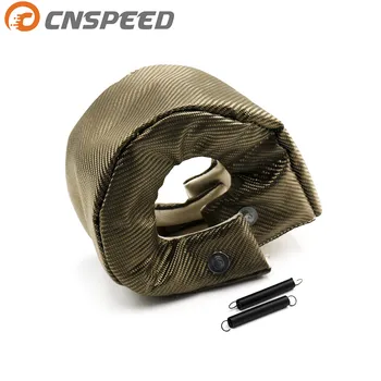 

CNSPEED Titanium T6 Turbo Charger Cover Turbo Blanket Heat Shield Cover High Quality T6 Turbo Blanket Cover YC100470