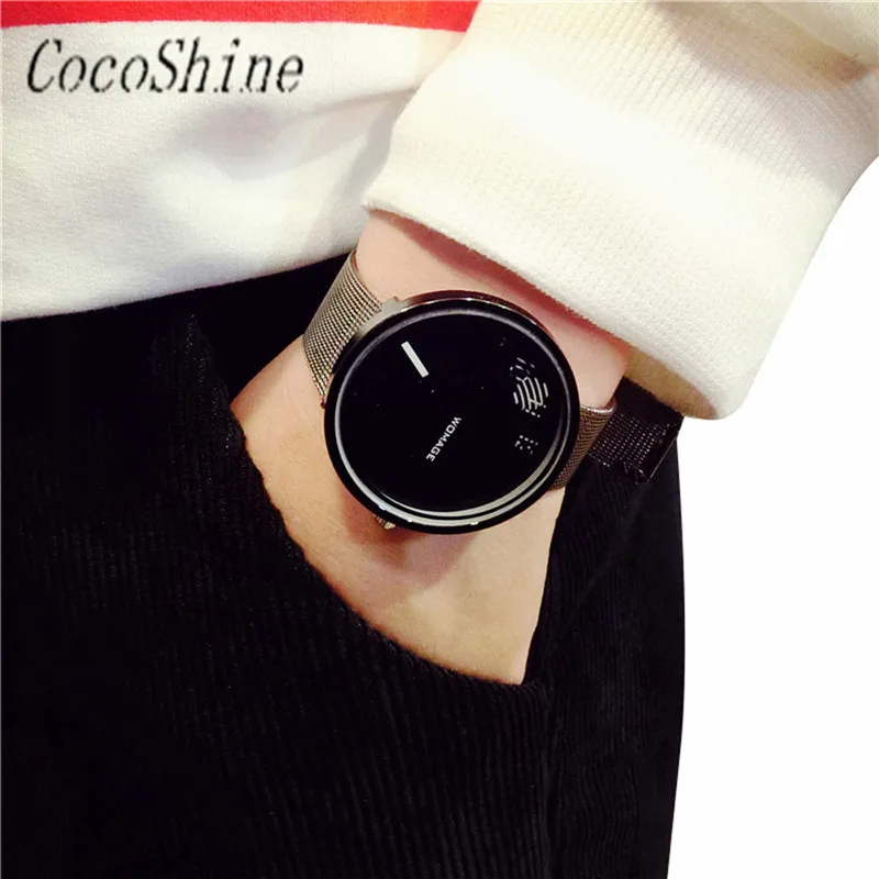 

A-666 High Quality The New Concept Of Creative Men And Women Couple Simple Leisure Trend Watch & Wholesale