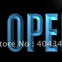LK725-открытая стрижка в парикмахерской полюс светодиодный неоновый знак