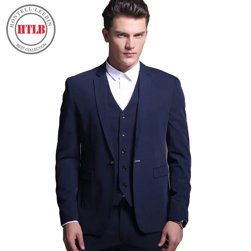 Hltb marca Trajes Blazers 2017 nueva moda clásica boda