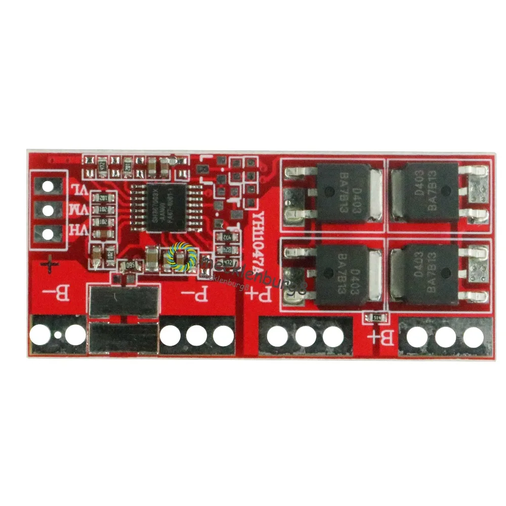 4S 30A литий-ионная батарея 18650 модуль защиты зарядного устройства 14,4 V 14,8 V 16,8 V перегрузка и более короткая схема высокого тока