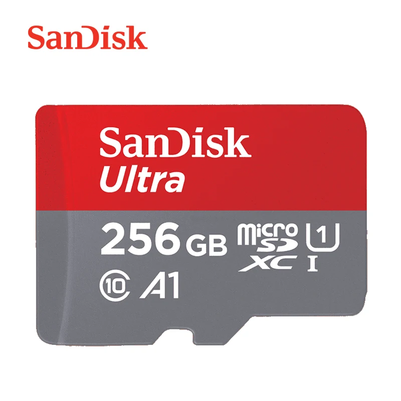 Карта памяти SanDisk Ultra 256 ГБ 200 ГБ 128 Гб 64 ГБ карта microSDXC 32 Гб 16 Гб microSDHC UHS-I класс 10 micro SD карта 98 МБ/с./с tf-карта