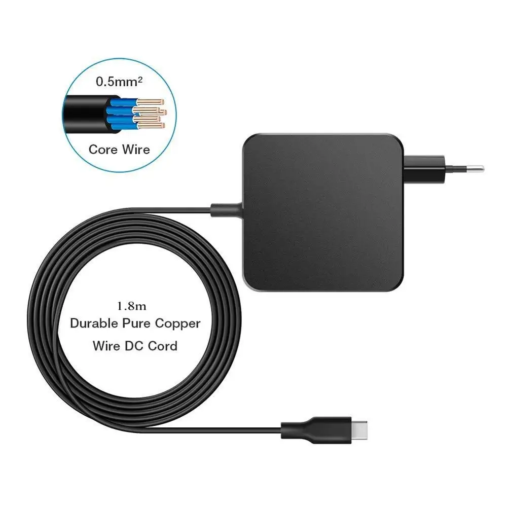 Адаптер питания для MacBook Mac Pro 13 ASUS UX390UA Xiaomi Air Matebook 65 Вт 45 61 20 в 2 25 А 3 В А|charger for macbook|20v