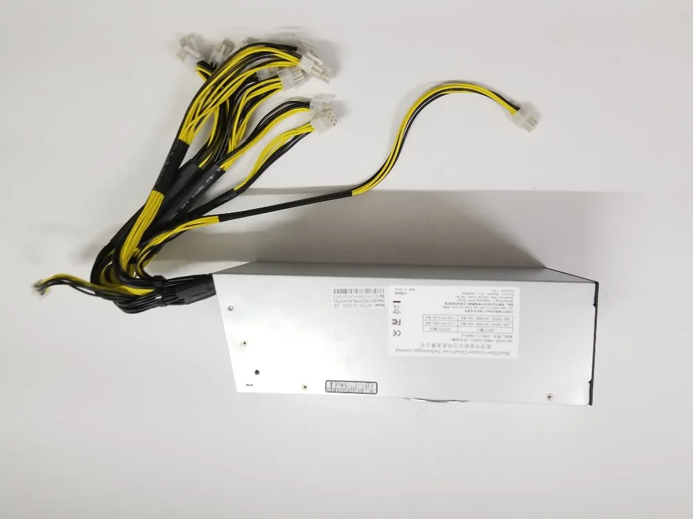 Antminer APW5 2600 Вт BITMAIN PSU 12 В 216A MAX 2600 Вт для ANTMINER Z9 мини S9 S9i S9j L3+ D3 E3 Байкал BK-X BK-G28 A9 A10