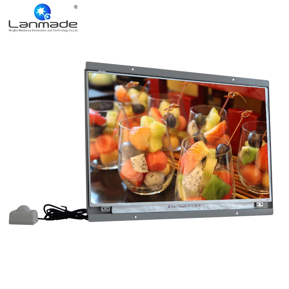 15.6inch open frame lcd monitor with SD card and usb display