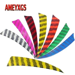 50/100pcs Archery 4inch Arrow Feathers Natural Turkey Fletches Right Wing Feather For Carbon/Fiberglass Arrow Shooting Hunting 50/100pcs Archery 4inch Arrow Feathers Natural Turkey Fletches Right Wing Feather For Carbon/Fiberglass Arrow Shooting Hunting