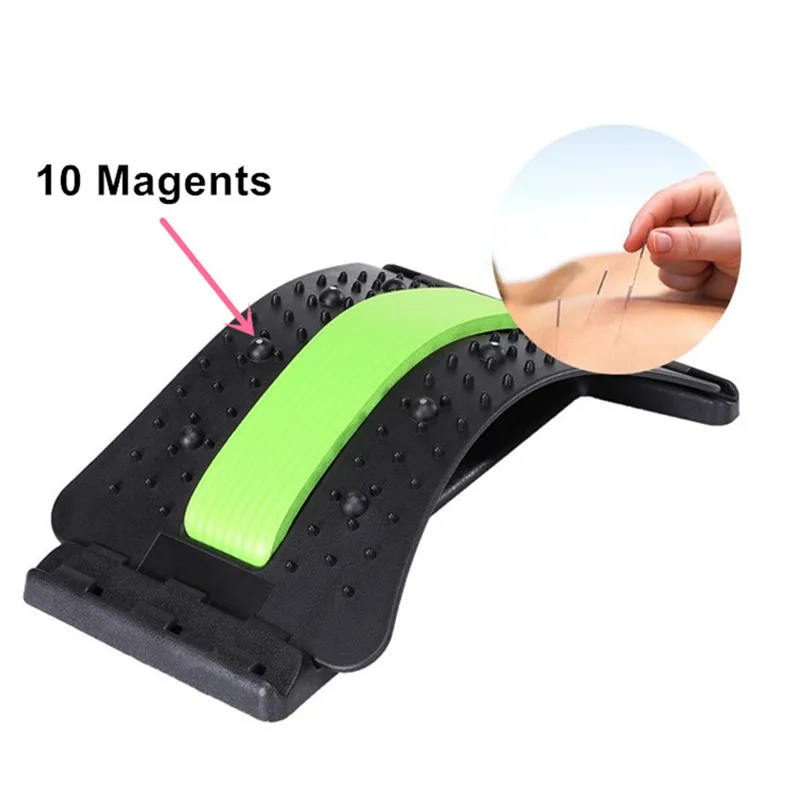 

HOPEFORTH Back Stretcher Massager Magic Neck Equipment Relax Mate Lumbar Support Spine Pain Relief Acupuncture Chiropractic