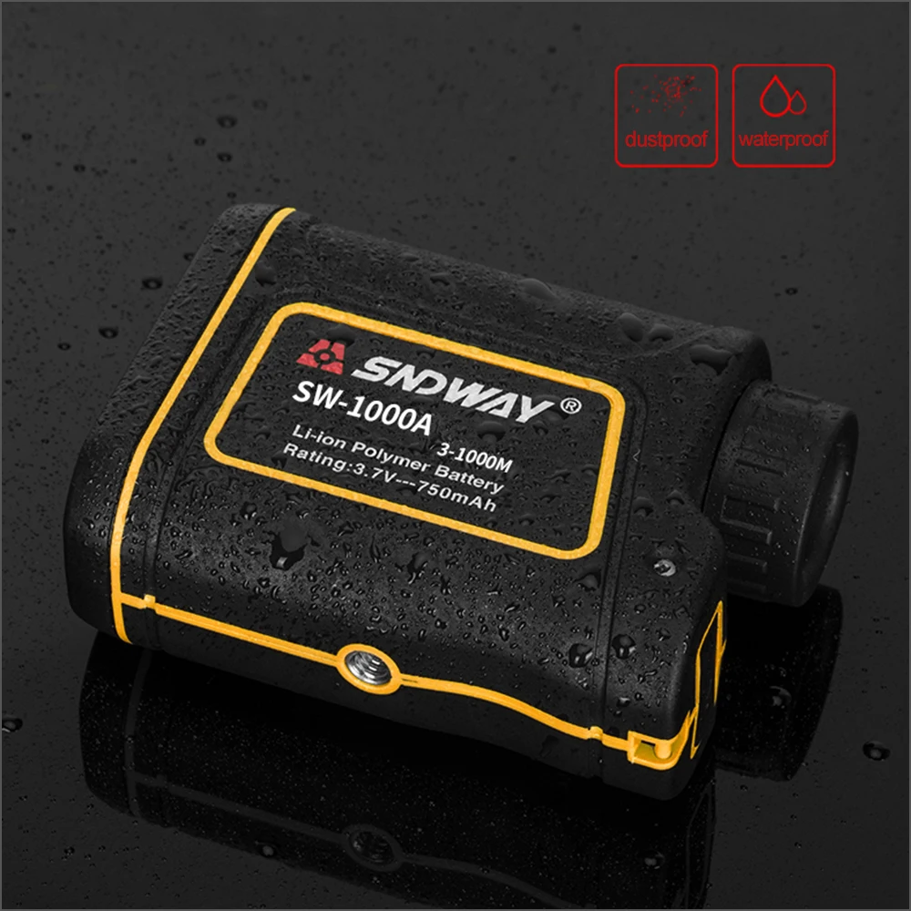SNDWAY Golf Laser Rangefinder Distance Meter Hunting Telescope Trena Laser Range Finder Measure SW-1000A Laser Distance Meter SNDWAY Golf Laser Rangefinder Distance Meter Hunting Telescope Trena Laser Range Finder Measure SW-1000A Laser Distance Meter