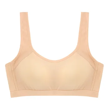 

PAERLAN Women's Sports Bra Fitness Top Bra Cup Solid Color Running Gym Fitness Tailoring Top Female Pushing Sports Bra