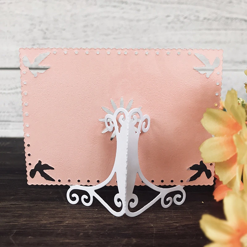 Buy Card Stand Easel Cutting Dies Stencils For DIY