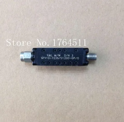 [BELLA] K &amp L 6FV10-7235/U1200-OP/O 6 7-7 8 GHZ RF микроволновый ленточный фильтр SMA | Электронные
