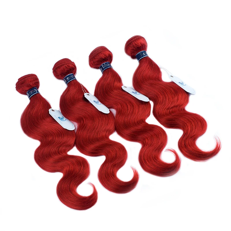 Remyblue Bold Red Bundles Human Hair Peruvian Body Wave Hair Burgundy Bundles Deals 4 PCS 10-26 Inches Remy Hair Weave Extension Remyblue Bold Red Bundles Human Hair Peruvian Body Wave Hair Burgundy Bundles Deals 4 PCS 10-26 Inches Remy Hair Weave Extension