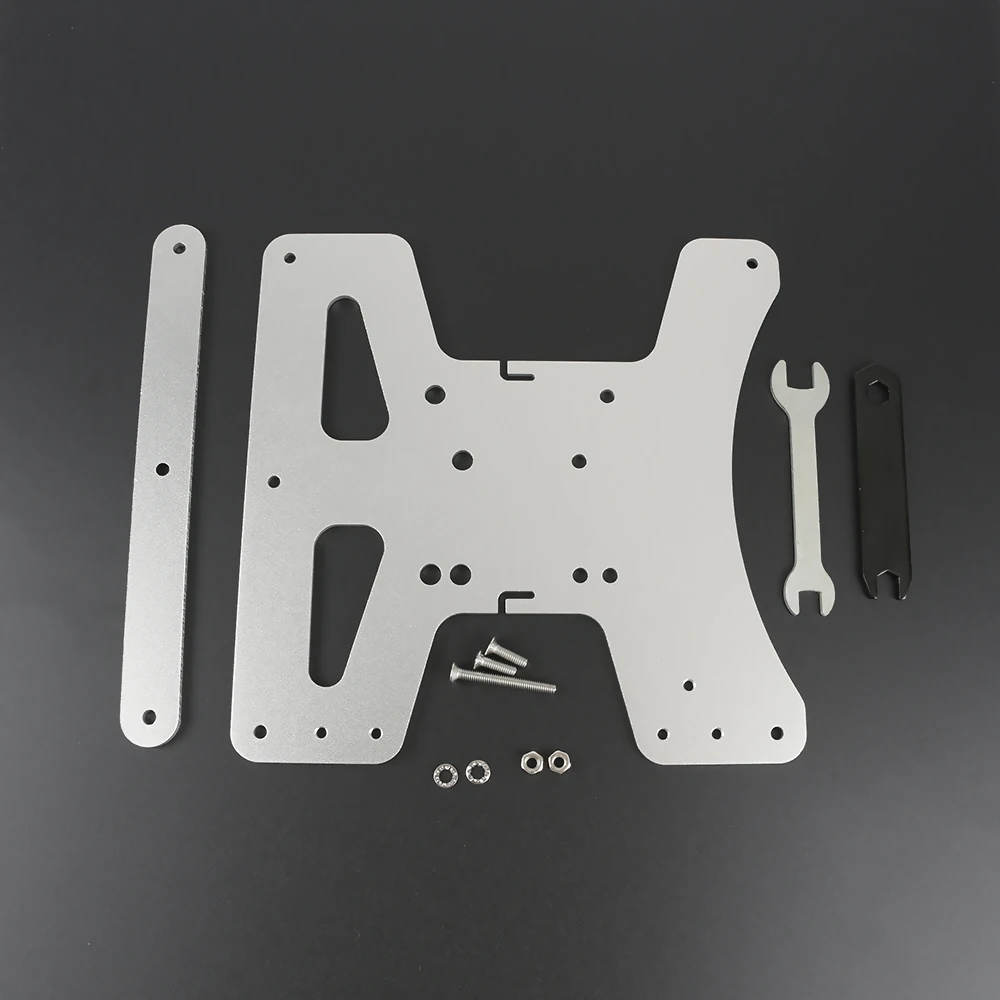 Cloned Aluminum Y-Carriage Plate Kit Heated Bed Supports 3-Point Leveling For Creality Ender 3 Ender-3 Pro Ender-3S 3D Printer