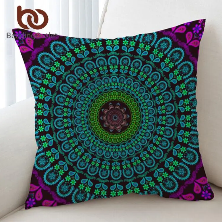 

BeddingOutlet 1Pc Concealed Cushion Cover Bohemian Car Seat Luxury Throw Pillow Covers Boho Pillow Case 45cmx45cm 70cmx70cm