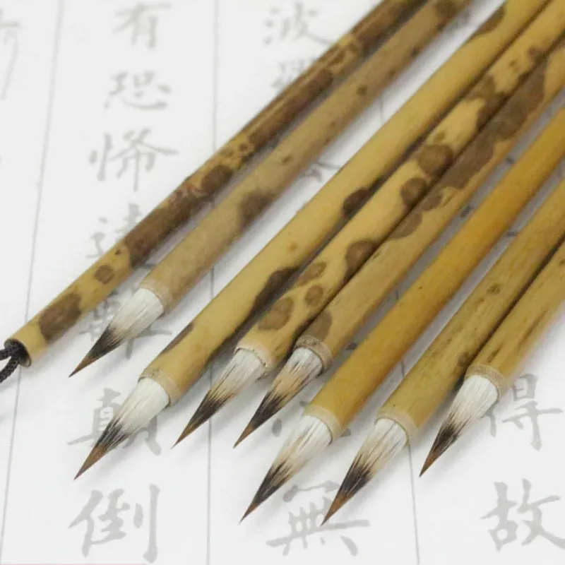 Роскошная фиолетовая кроличья шерсть традиционная китайская каллиграфия кисть для письма кисть художника китайские фломастеры