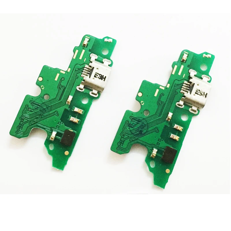 10 шт./лот, Micro USB порт док-станция зарядное устройство разъем для зарядки гибкий кабель лента для Huawei Honor 6X запчасти