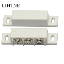 Нет/NC проводной дверной магнитный контактный переключатель сигнализации Герконовые переключатели датчик двери для домашней сигнализации система контроля доступа