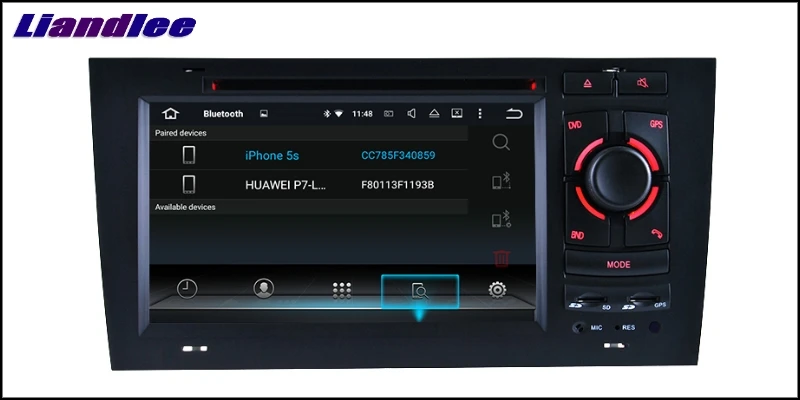 Top Liandlee Car Multimedia Player NAVI For Audi A6 C5 4B 1997~2004 Car Touch Screen System Radio TV DVD Stereo GPS Navigation 4