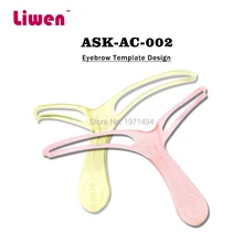 Лидер продаж, 20 шт Щипчики для ресниц DIY Полые брови карты Полу Постоянный бровей вспомогательные устройства