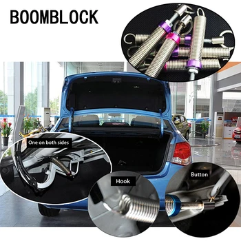 

BOOMBLOCK 1pcs Car Trunk Automatic Lift Spring For VW Polo Golf 4 5 Passat Hyundai Tucson Solaris Ix35 Mitsubishi ASXAccessories