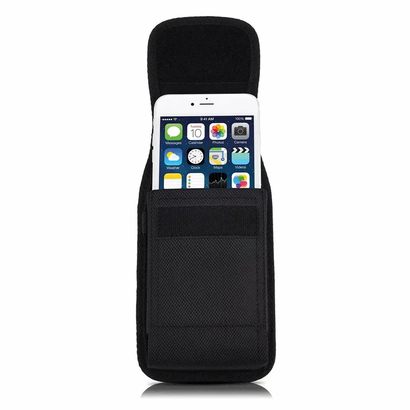 iphone 13 pro max case clear Phone Bag Pouch For iPhone 13 12 Mini 11 Pro Max X 8 7 6 6S Plus 5 5S SE 5C 4s 4 Xr Xs Case Belt Clip Holster Oxford cloth Cover iphone 13 pro phone case