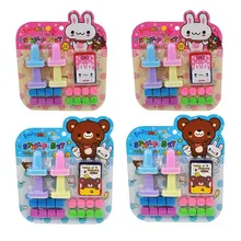 20 шт./компл. принцессы с героями мультфильмов, с мультипликационным принтом Детские Оригинальные Пластик резиновые самостоятельной Печати На чернилах игрушки