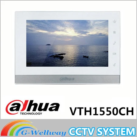 

Original Brand English Video Intercom Door Phone DH-VTH1550CH 7-inch Color Indoor Monitor touch screen VTH1550CH MONITOR