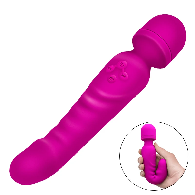 Goedkoop FLXUR Dildo Vibrator Anaal Plug Speeltjes Voor vrouw USB Opladen Sterke Trillingen G spot Clitoris Vagina Stimulator Sex producten