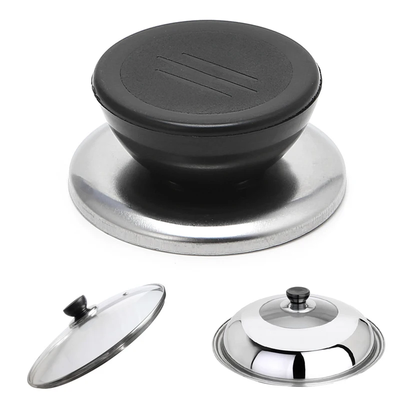 New Cookware Pot Pan Lid Replacement Hand Grip Cover Knob Handle For