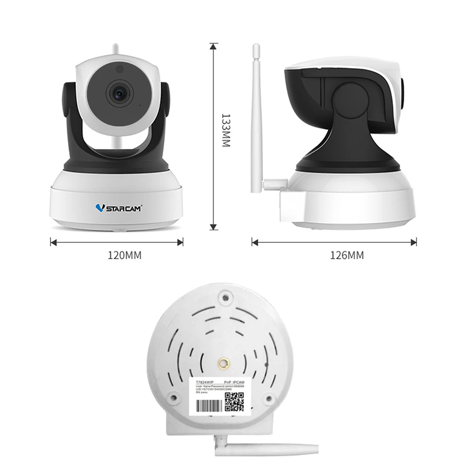 VStarcam C24S HD 2MP Wifi IP камера Eye4 веб-камера PTZ 1080P CCTV камера Wi fi SD карта Ipcam Pet Беспроводная камера ночного видения P2P Onvif