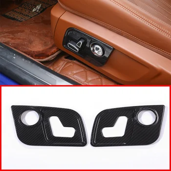 

2Pcs Carbon Fiber ABS Plastic Decorative Panels Frame Trim For Maserati Levante For Ghibli For Quattroporte 2016 Car Accessories