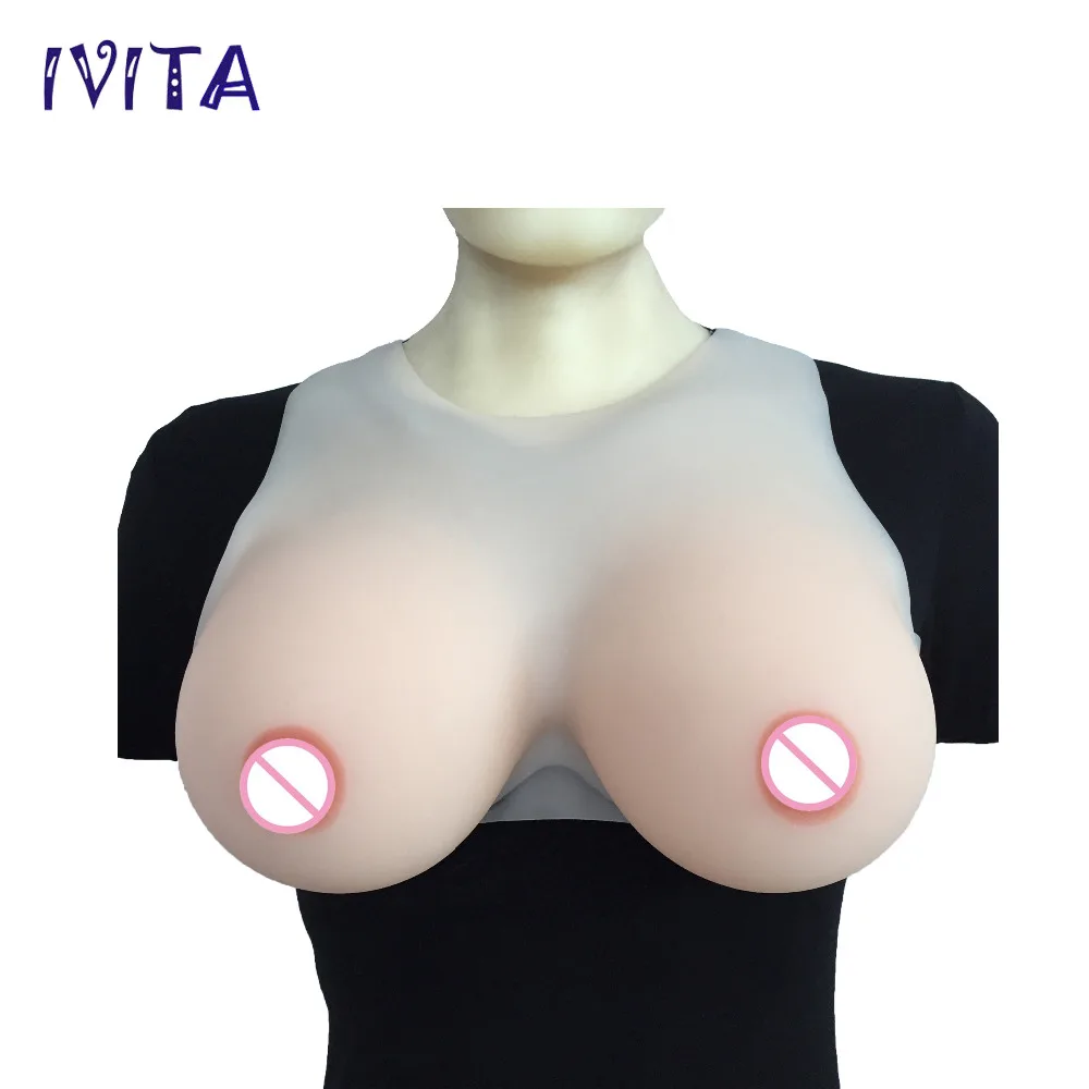 3200g/pair For Men Transgender Crossdresser Silicone Breast Forms Fake Breast Boobs Transvestite