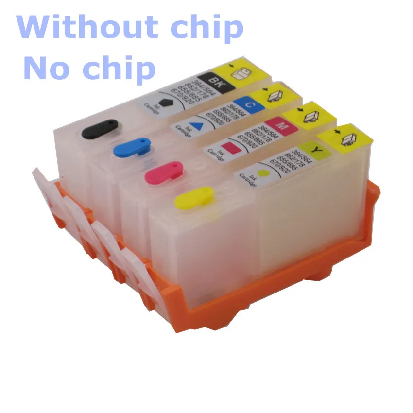 

BLOOM compatible For HP 903 904 905 refillable ink cartridge without chip FOR HP OfficeJet 6950 6956 Pro 6960 6970 printer